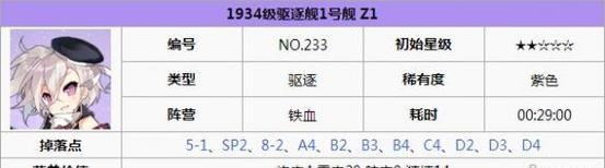 碧蓝航线Z1台词大全：探寻Z1的故事  第1张